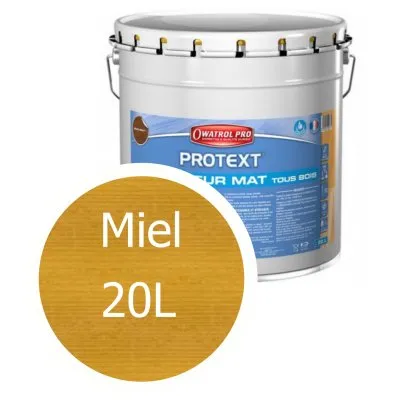 PROTEXT : Saturateur mat à l'eau pour terrasses et bardages - Réf. 668