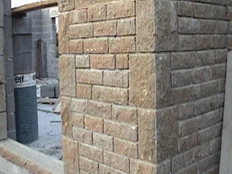 Les murs en pierre de taille et composite