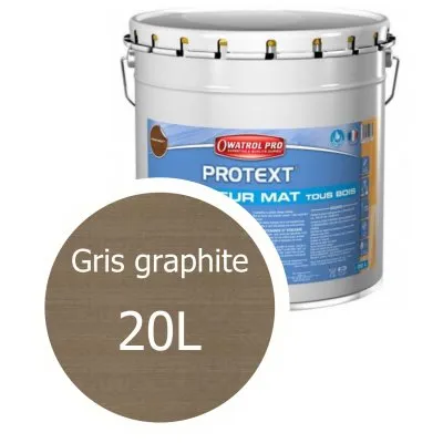 PROTEXT : Saturateur mat à l'eau pour terrasses et bardages - Réf. 673