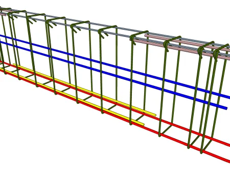 Les armatures en élévation