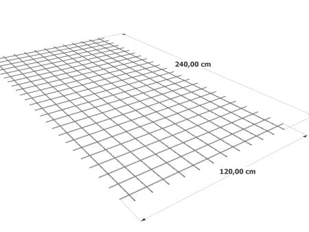 Composant dynamique treillis soudé