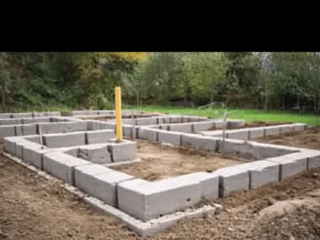 Dimensions des fondations (semelle)