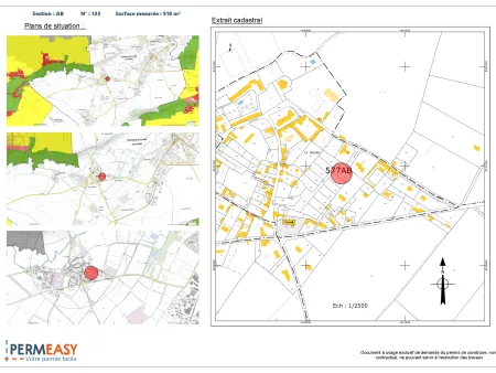 Les pièces constitutives d'un dossier de construction