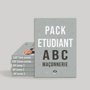 Pack <premium>ETUDIANT</premium> : cours de Maçonnerie, CAP, BP et BAC PRO (TÉLÉCHARGEMENT)