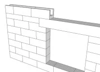 Les blocs en U pour le chaînage horizontal