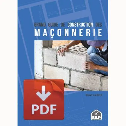 Couverture du guide de maçonnerie