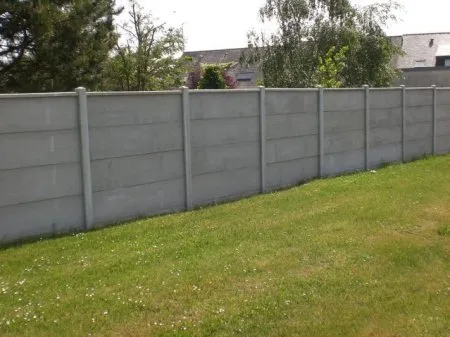 Mur de clôture pilier 