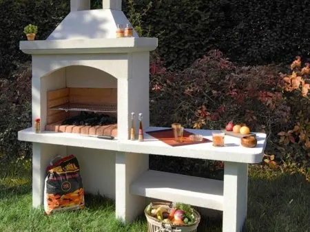 Barbecue en béton cellulaire