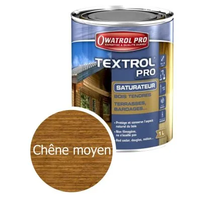 La référence : TEXTROL PRO : protéger les terrasses et bardages - bois tendre - Réf. 1136