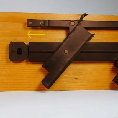 Schéma du montage de la butée