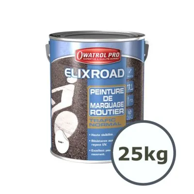 Elixroad : Peinture marquage enrobés bitumeux - Réf. ELIROAD25