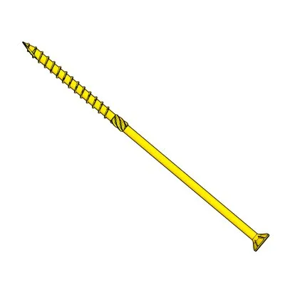 Vis à bois structurelle - tête fraisée - filetage partiel - SWC8.0X220 - Réf. 75359