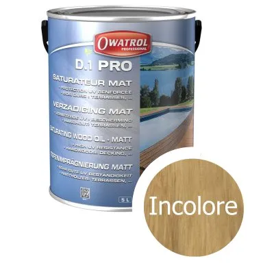 D1 PRO : saturateur pour terrasse spécial bois durs - Réf. 975