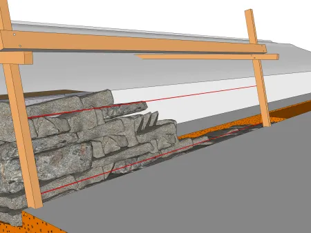 Part. 2 : mise en œuvre de murs de soutènement