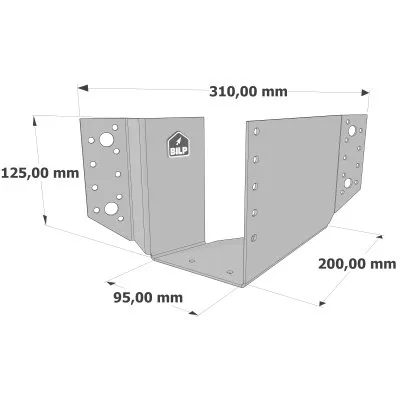Sabot à angle variable - Réf. S1530G/80/2