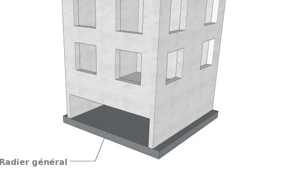 Radier général