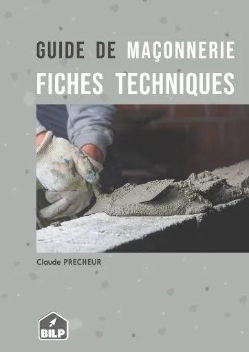 FICHES TECHNIQUES de Maçonnerie, en TÉLÉCHARGEMENT