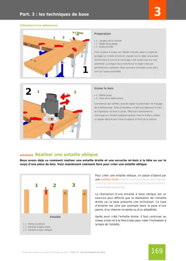 Extrait de la rubrique technique de base