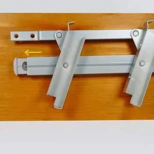 Schéma du montage de la butée