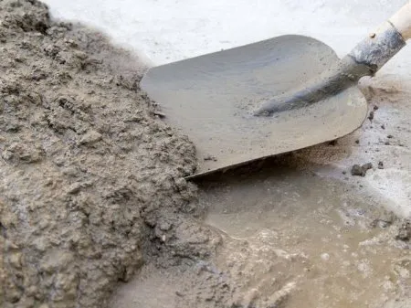 Gâchage manuel du béton