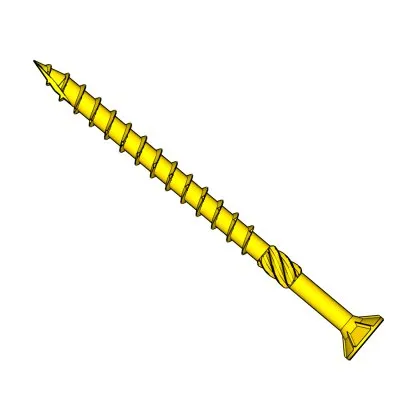 Vis à bois structurelle - tête fraisée - filetage partiel - SWC8X120 - Réf. 75354