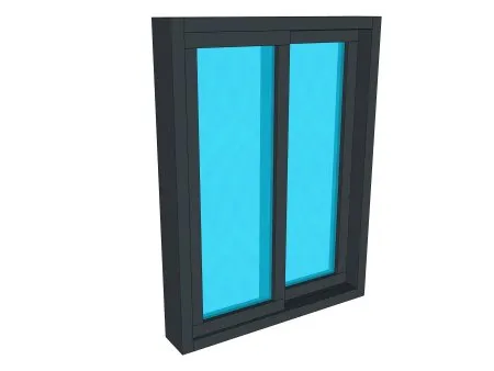 Porte et fenêtre coulissantes vitrées