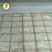 Recouvrement des treillis soudés