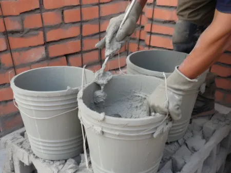 La fabrication du joint de mortier