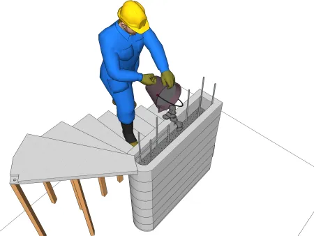 Escalier préfabriqué