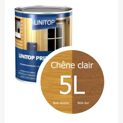 LINITOP PRIM & FINISH : Lasure d'imprégnation transparente. - Réf. L095