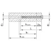 Boite de 1000 cales plates, 24 x 100 x 5 mm - Réf. KP5BE24