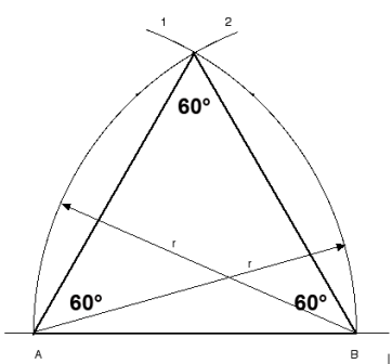 Les angles particuliers 45°, 60° et 90° 