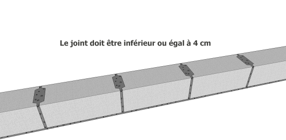 Joint en mortier