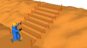 Matérialisation du tracé de l’escalier